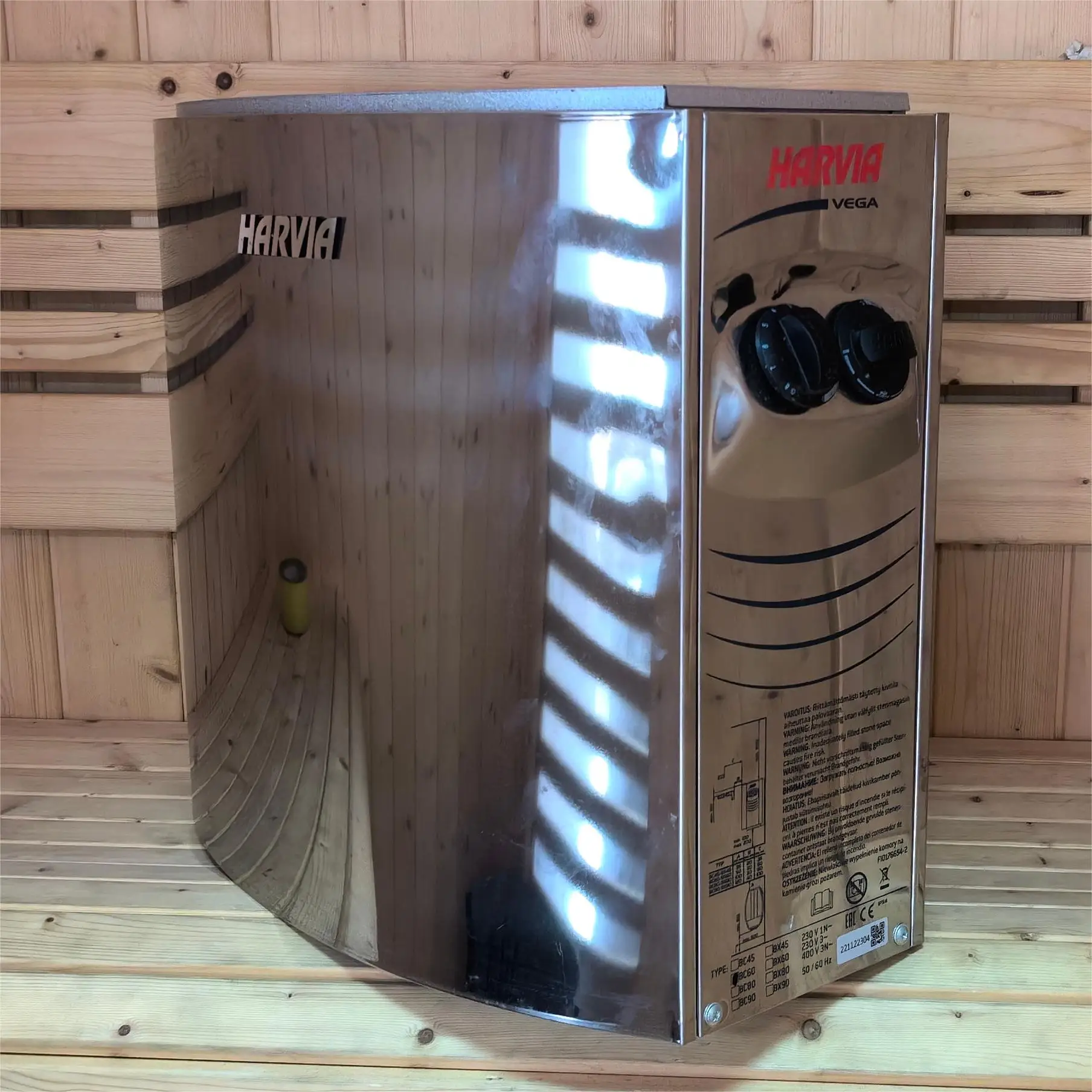 Harvia Internal Control Sauna Heater 3KW-9KW - Modern Electric