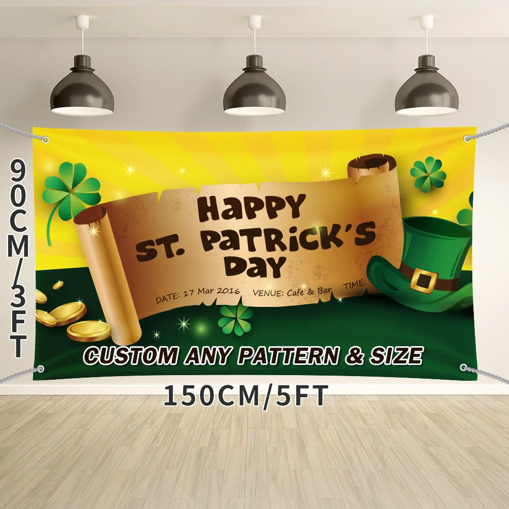 Anley Ireland String Flag Pennant Banner - 33 Feet With 38 Flags For St. Patrick's Day & Parties