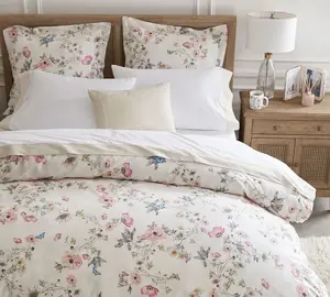 Wholesale Solid Color Super Soft Microfiber White Bedding Duvet Cover Set