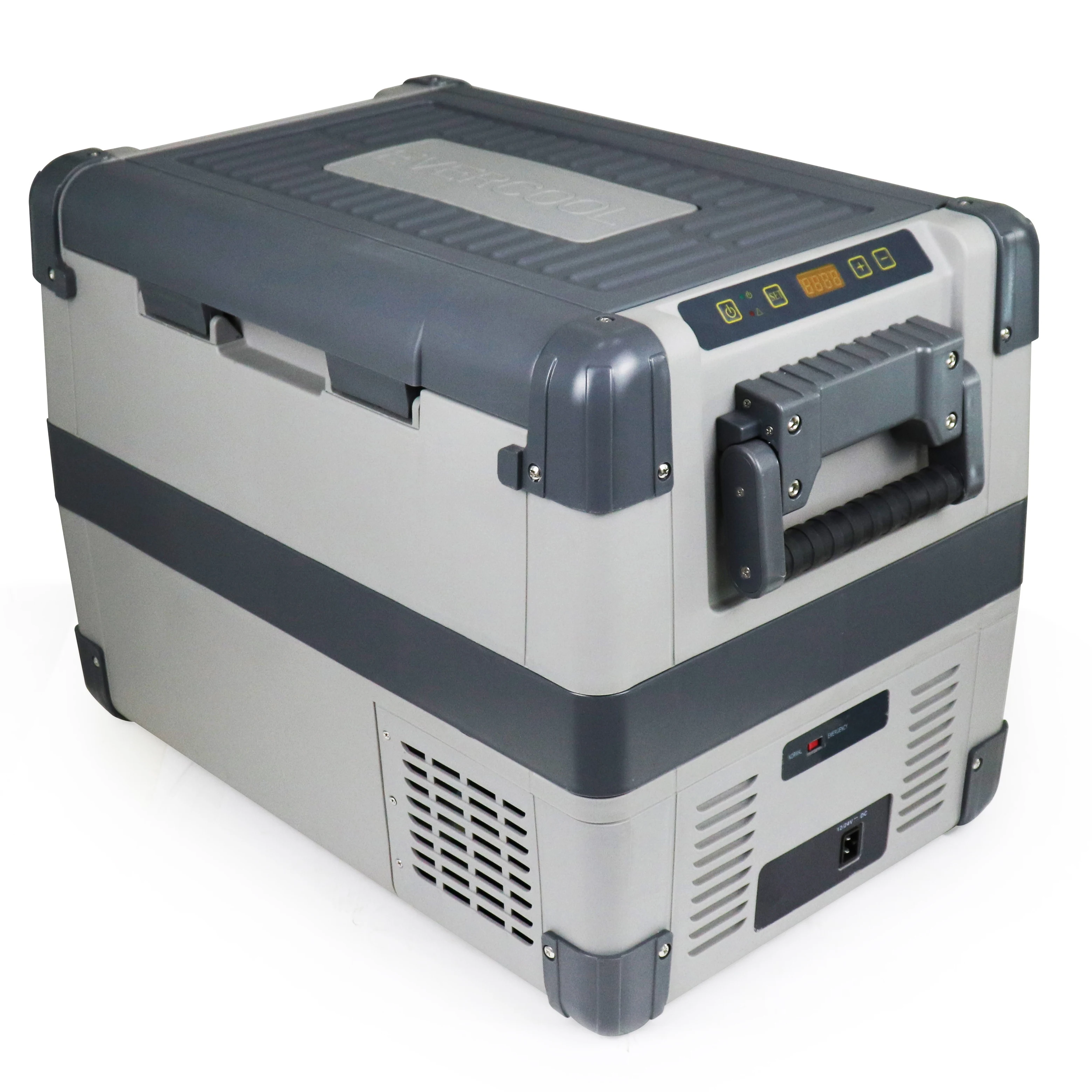 33L 12/24v Durable Portable Car Fridge Freezer With Wancool or SECOP  Compressor Wholesale Mobile Cooler