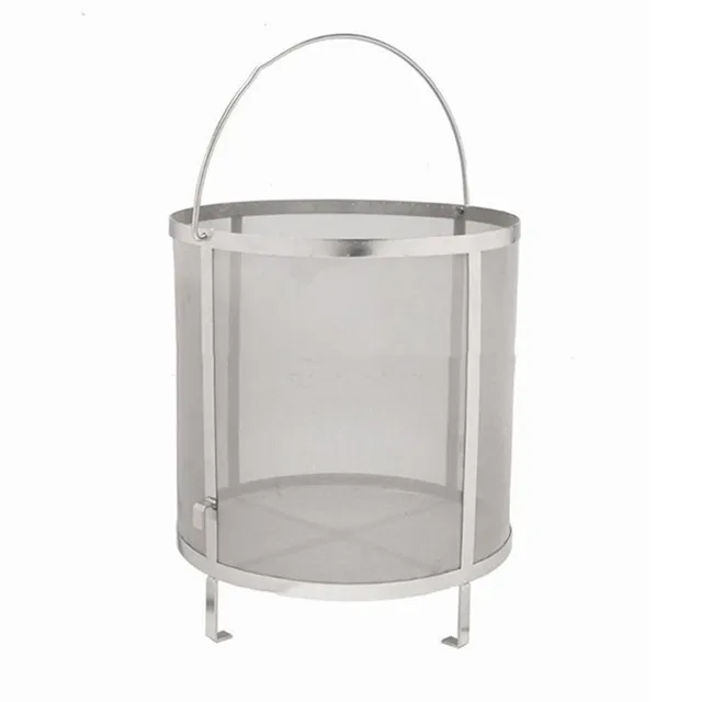 Customized Stainless Steel Wire Mesh Basket Beer Brewing Hop Filter