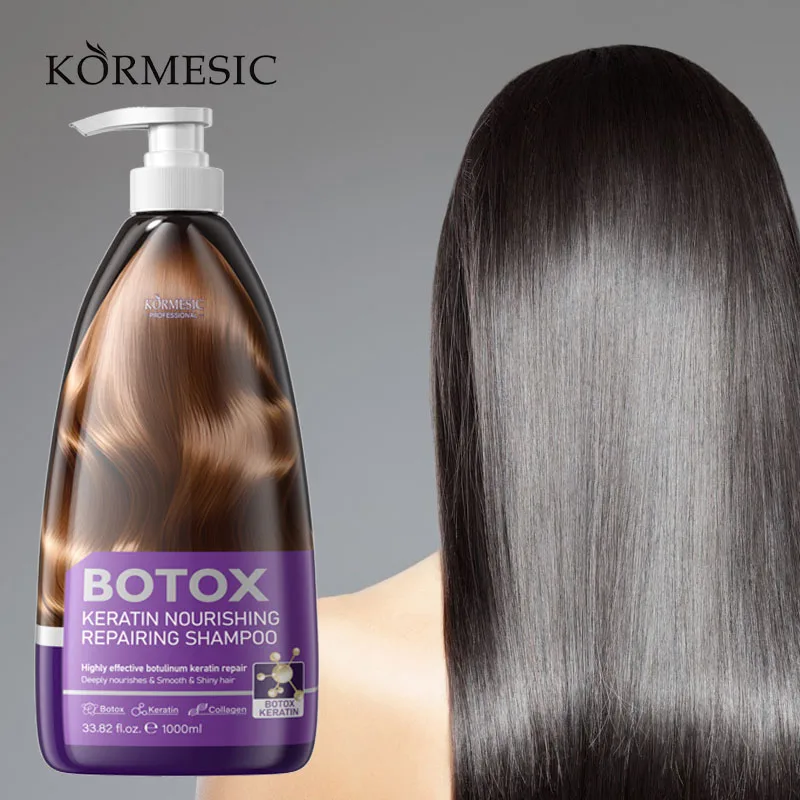 Private Label KORMESIC Organic Hair Care Damage Repair 1000ML Protein Hair Shampoo Botox Keratin Nourishing Repair Shampoo