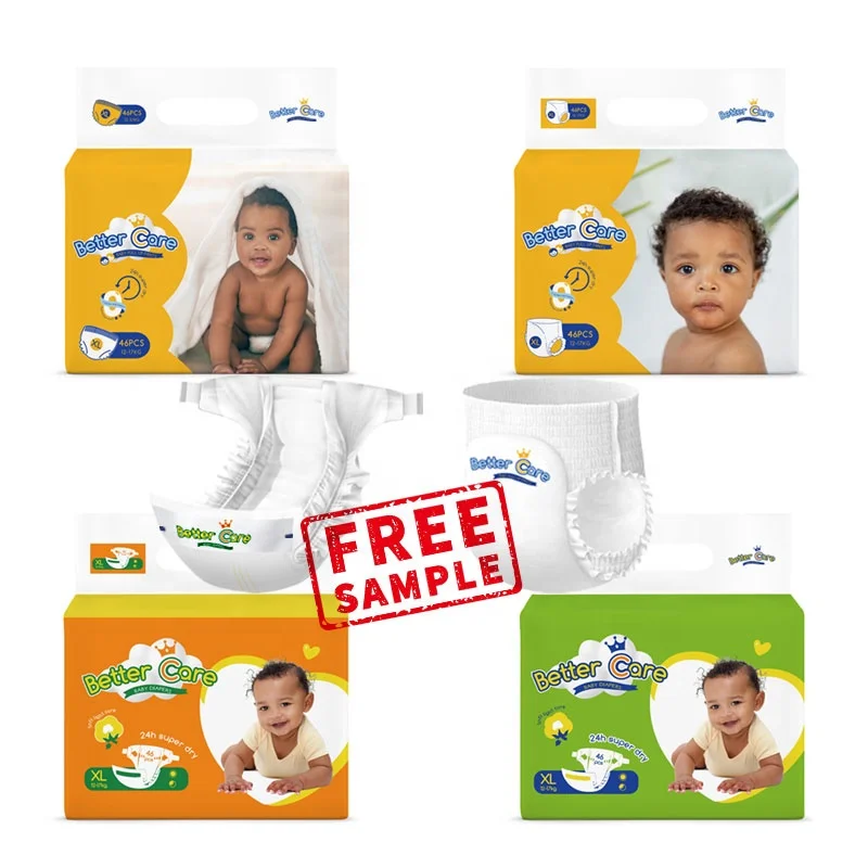 Wholesale Cheap Grade B Ultra Soft Panales Para Bebes Baby Diapers In