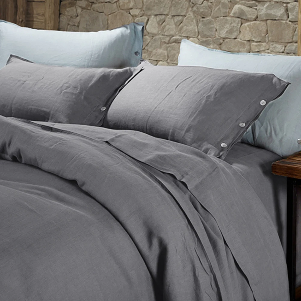 Hot Sale Bed Sheet Linen Cotton Bed Sheets Sets Duvet Cover Bedding Set