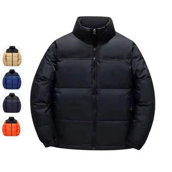 Clothing Manufacturer Custom Oversized Men Down Bubble Padded Coat Jaket Outerwear Oem Custom Cotton Plain Puffer Jacket For Men