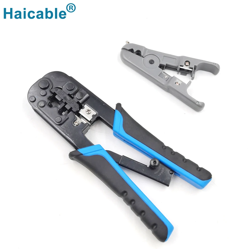 Bàn Tay Chuyên Nghiệp Công Cụ Rj45 Rj11 Cat5 Mạng Công Cụ Kit HT-K568RT Bó LAN Cable Tester Uốn