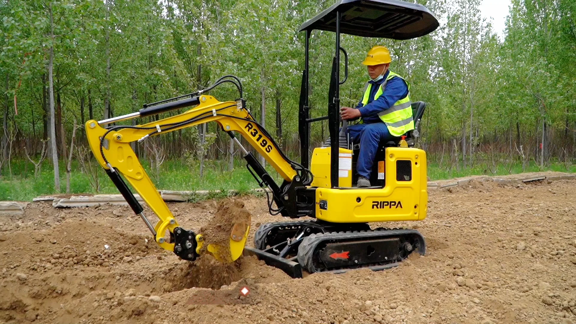 Earthmoving Machinery Excavators Minibagger Mini Digger Excavadora