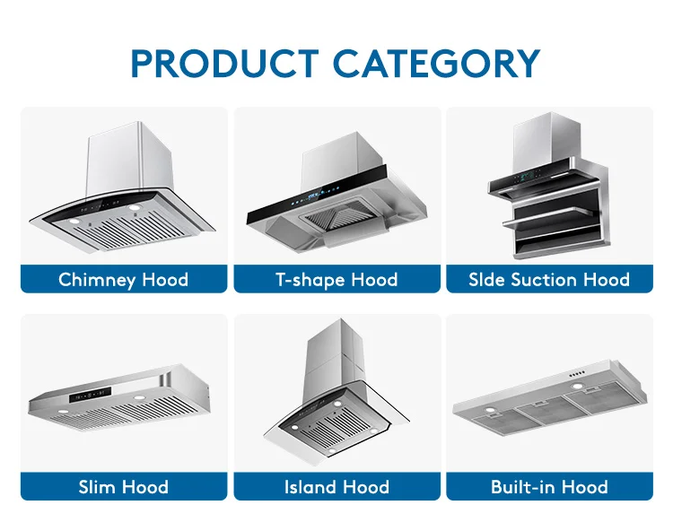 Hood Kitchen Smoke Extractor, Stainless, Steel - detail 10