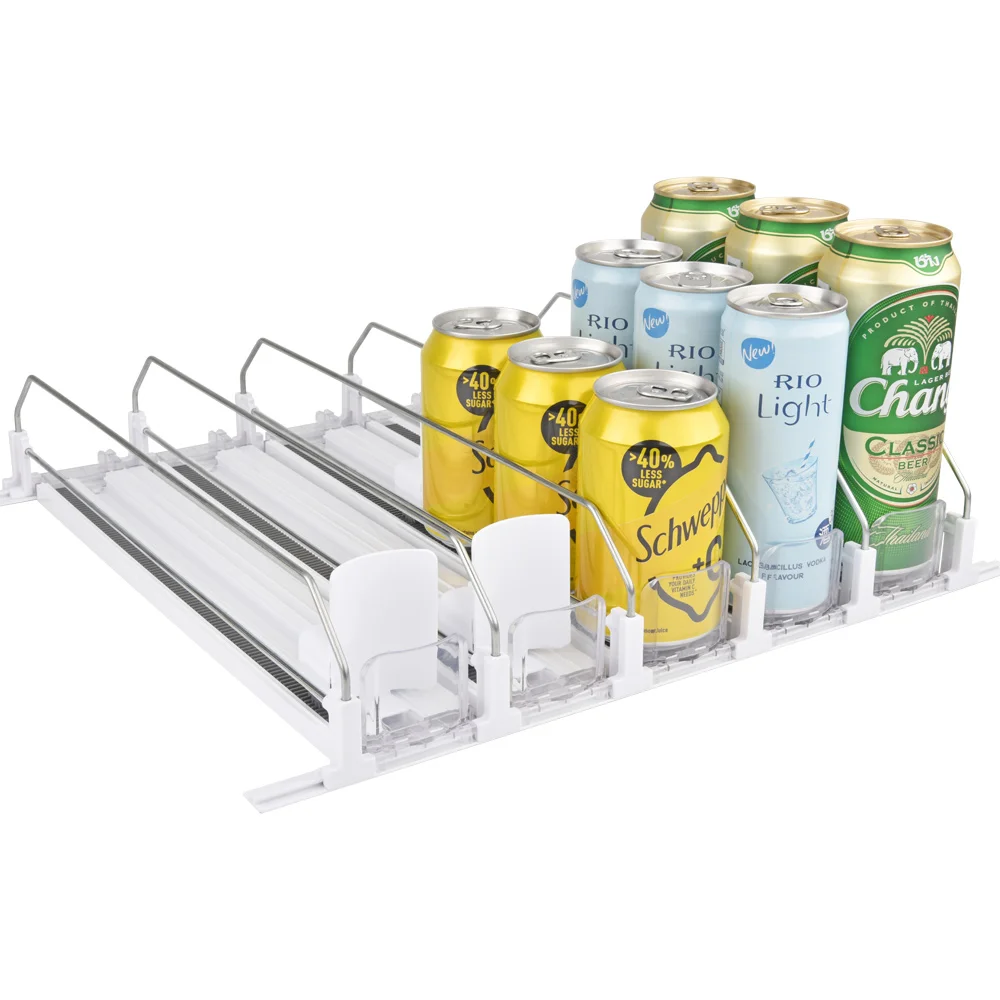 Soda Can Dispenser, Can Drink Dispenser Organizer for Refrigerator