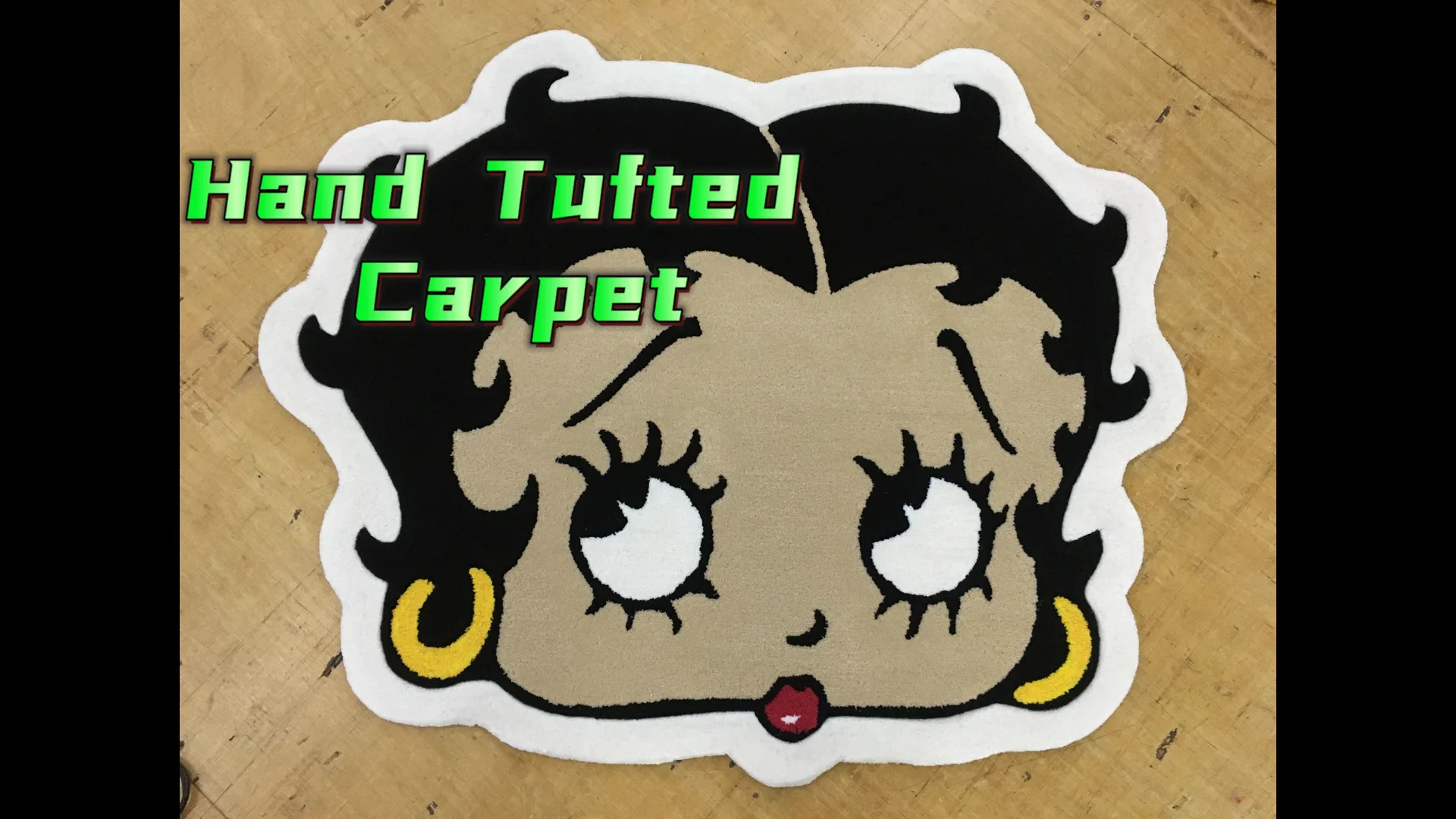 Rugs Anime Custom Shape Floor Mats Hand Tufted Carve Commercial Use Die