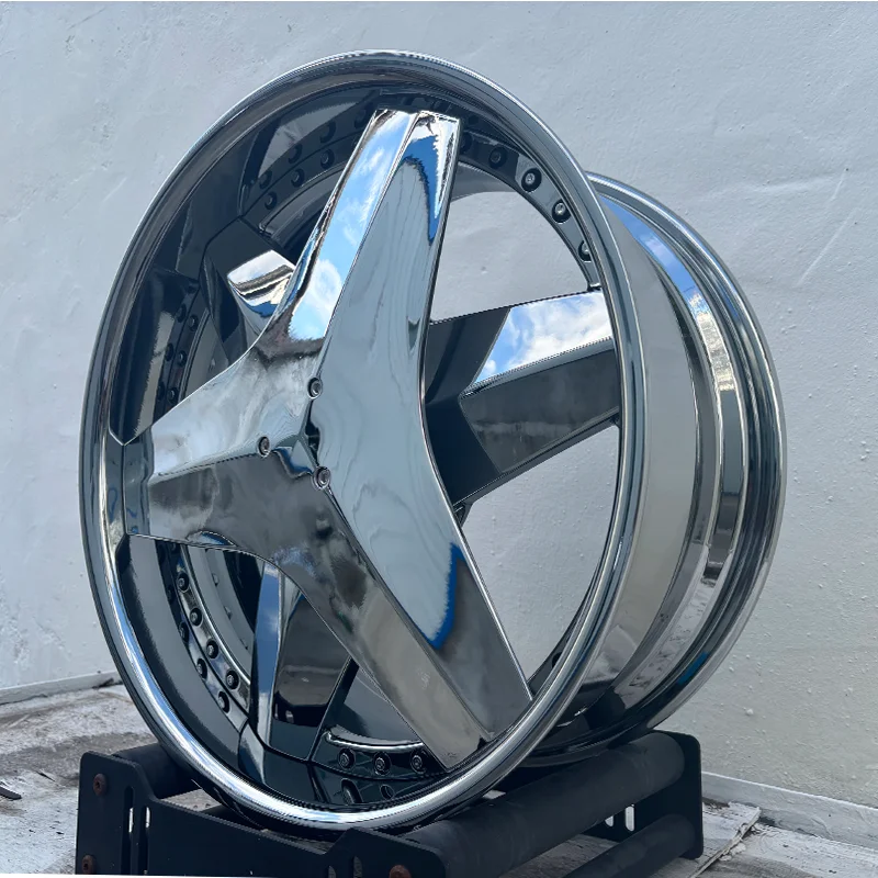Custom Forged Alloy Wheels Various Models 17-24 Inch for Ford BMW Benz Audi Rolls Royce Rim Custom Suspension Caps Chrome Plated
