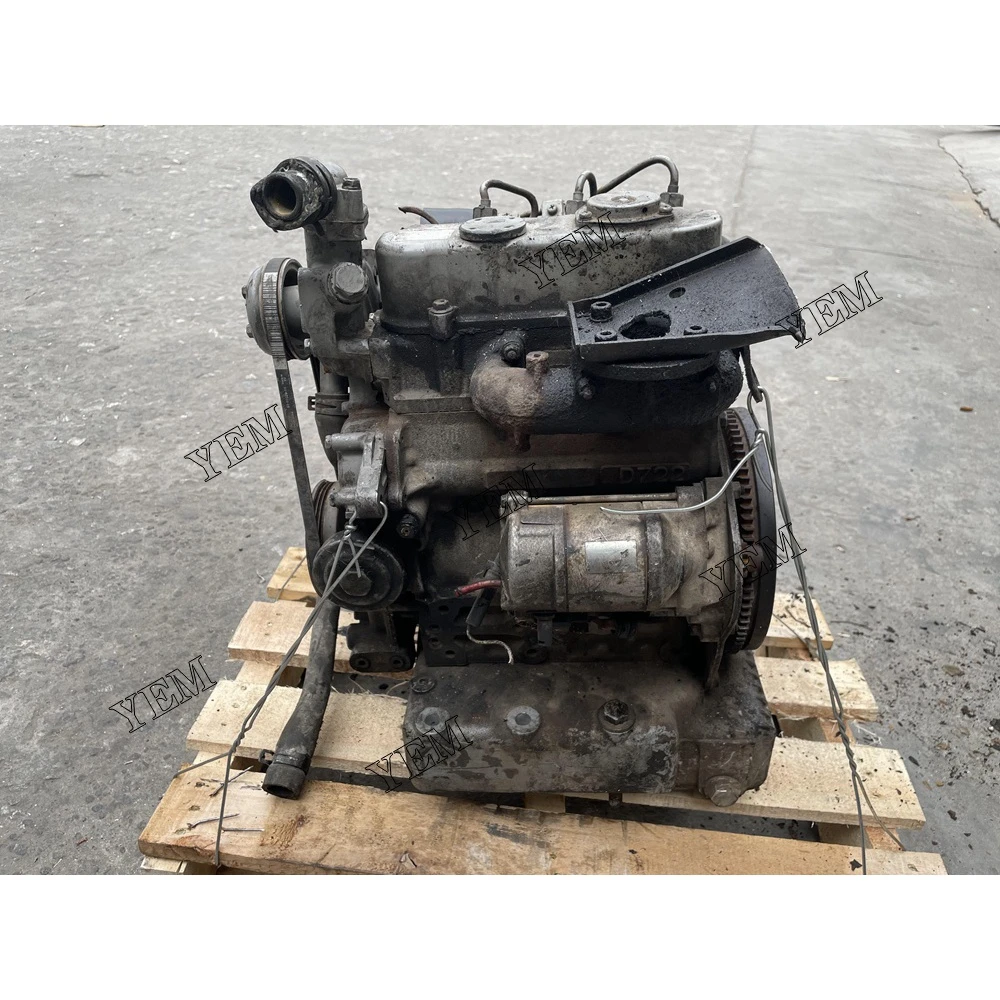 Used Engine Assy D722 for Kubota Loader 3