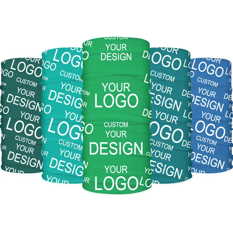 Заводская цена оптовая продажа Маскировочная трубчатая бандана для лица бесшовная хлопковая снуд пеших прогулок