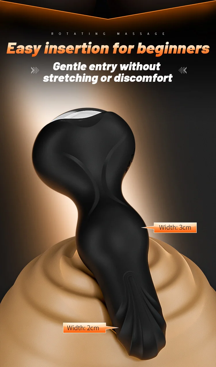 Compact G-Spot & Anal vibrator showing size and proportions
