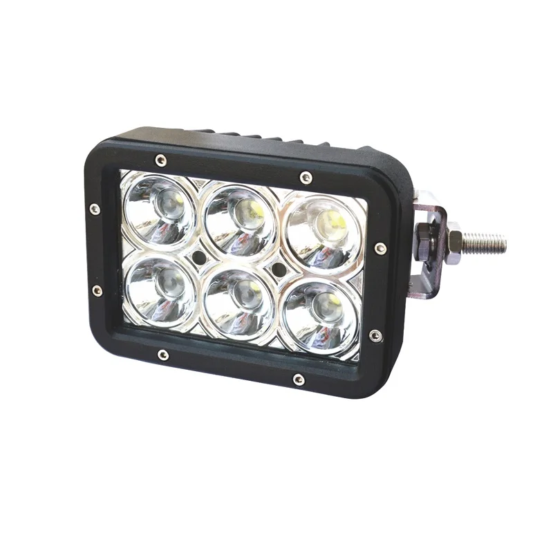 Tuff Plus 5x3 inch heavy duty LED work light luces de trabajo para camiones for trucks car LED roof worklight flasher