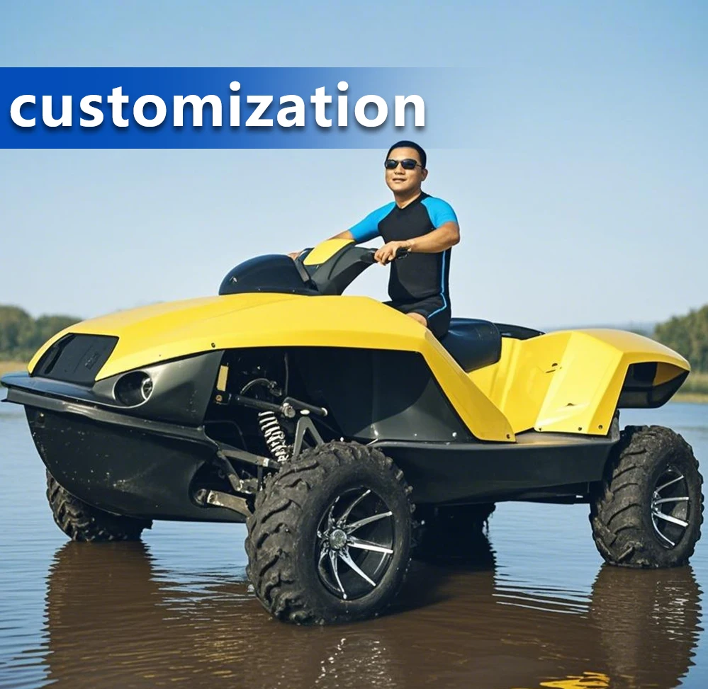 Hison 1500cc Quadski Amphibious ATV with 4 Stroke Engine - Ideal