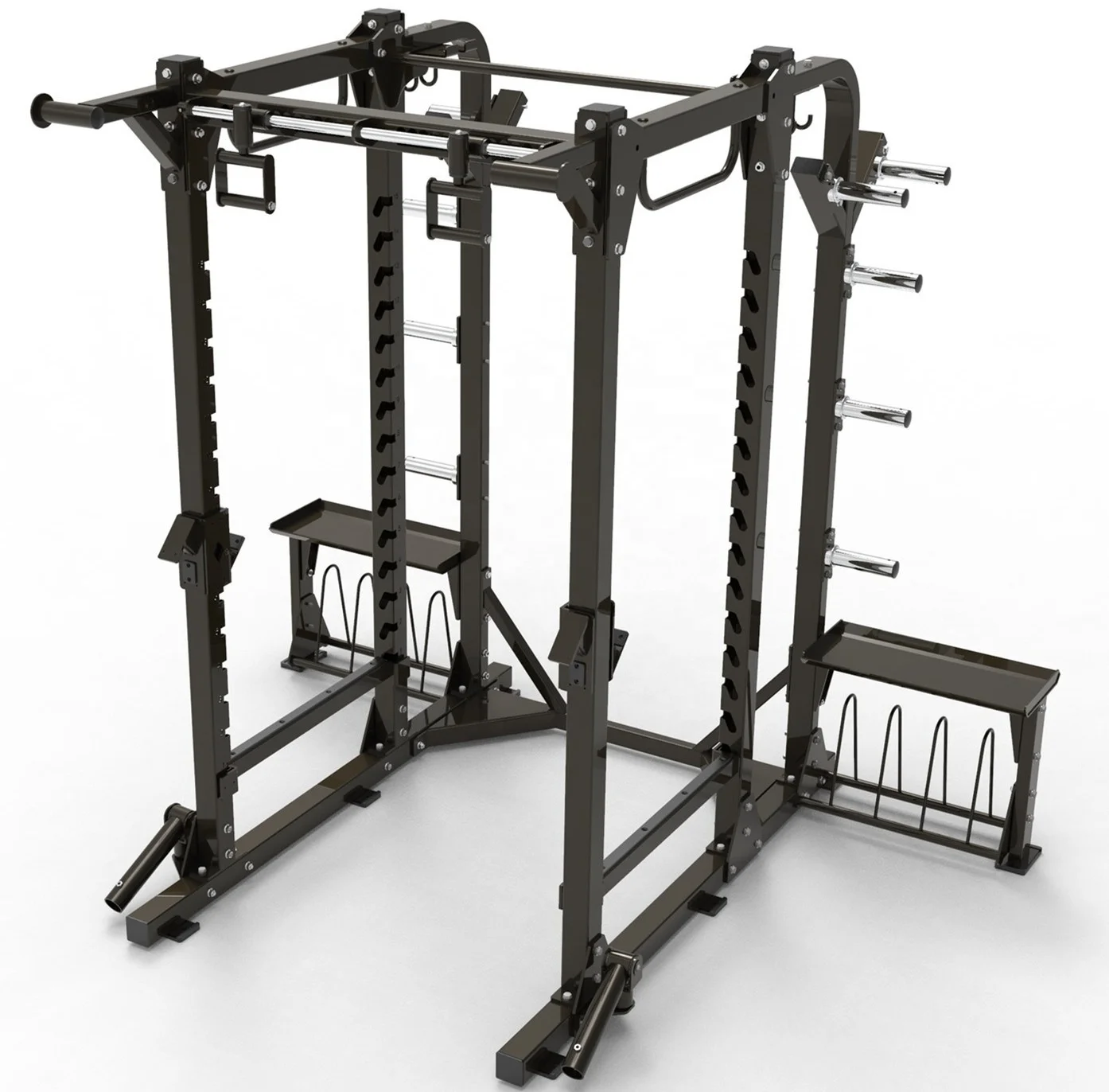 
 Коммерческое оборудование для тренажерного зала, гимнастический инвентарь с ударной силой, половинная стойка для тренажерного зала  