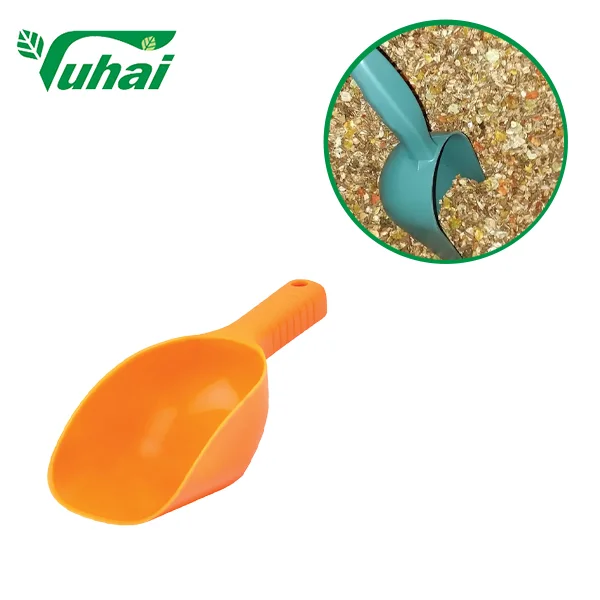 Special Measuring Plastic Scoop for Thickening Forage Feed for Goat Feeder and Other Animal Feeders