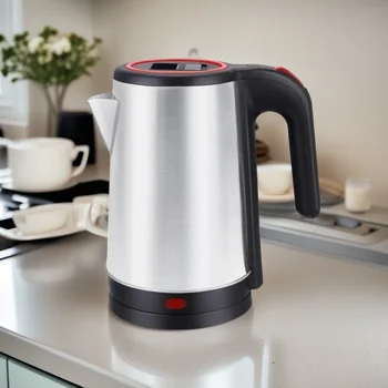 1.7L Electric Kettle with Free Spare Parts Samovar Stainless Steel Cordless HALF HANDLE Household Appliance