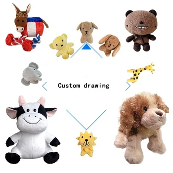 To figure custom plush toys free design cartoon doll clothes accessories animation toy design