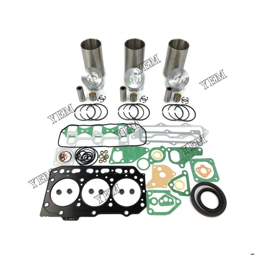 Taiwan Factory Wholesale High Quality 3D84-3 Engine Rebuilding Kit With Cylinder Gasket Set Piston Rings Liner for Yanmar