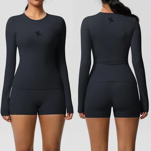 OEM Nylon Gym Fitness Set One Piece Yoga Wear Sportswear One Piece Bodysuits Women Backless Rompers Jumpsuits