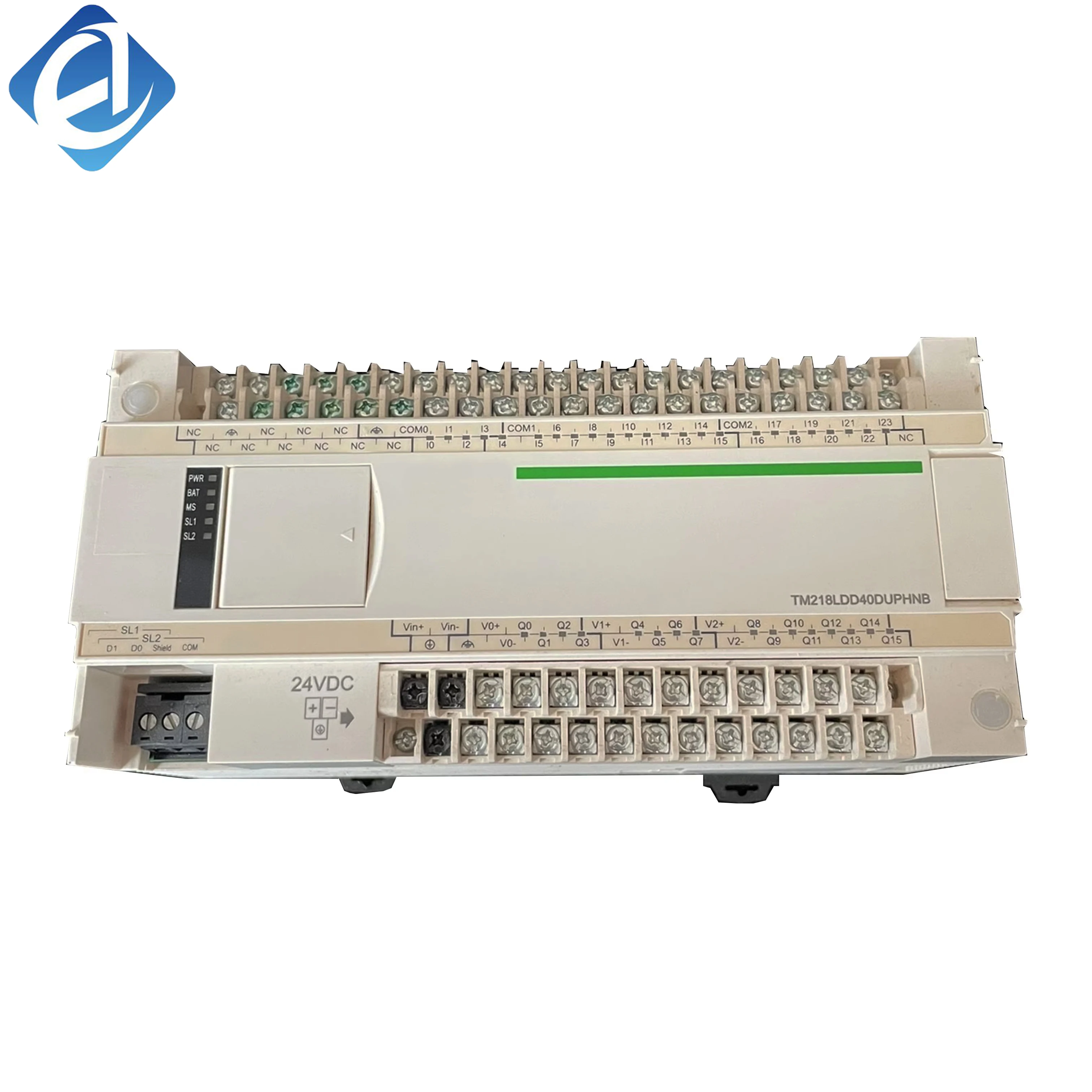 New Original TM218LDD40DUPHNB Modicon TM218 PLC. 40 I/O points, stable logic operation, rich communication functions, strong environmental adaptability, easy expansion and maintenance