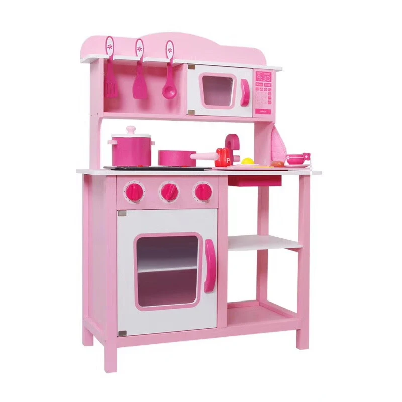 boppi pink wooden kitchen