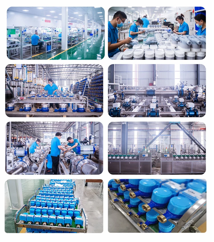 Mechanical Iso Water Flow Meter 3/4 Cat 1 Multi Jet Dry Type Water Flow ...