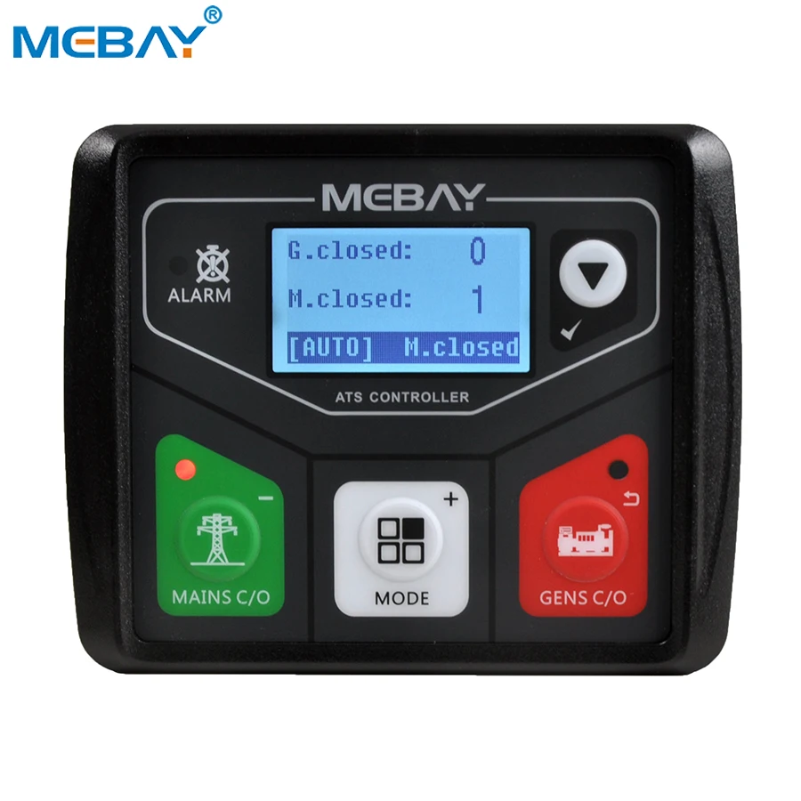 Mebay ATS Genset Control Module ATS320DC Automatic Transfer Switch Controller