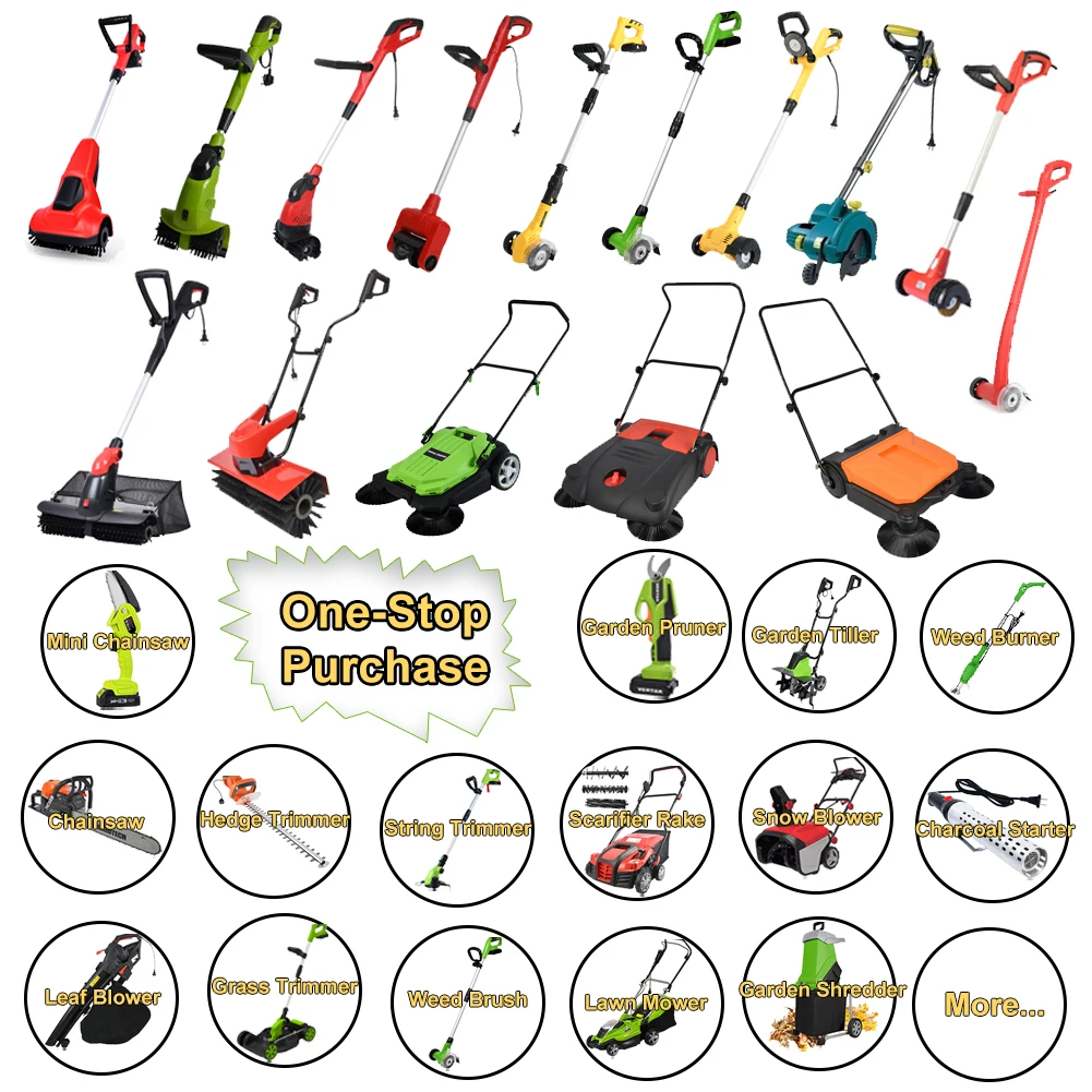 Vertak Hand-push Leaf Sweeper Lawn Collector Tools Garden 21inch Walk Behind Grass Leaf Collector