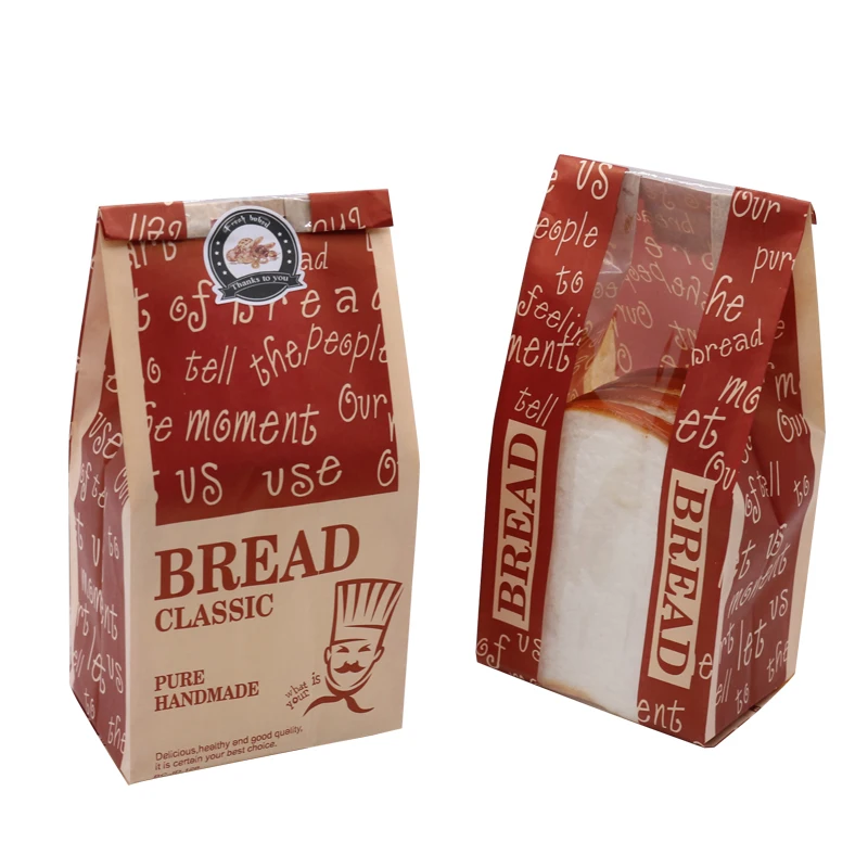 DECHEN PACKAGING packaging cookie Sac papier alimentaire personnalisé pour boulangerie