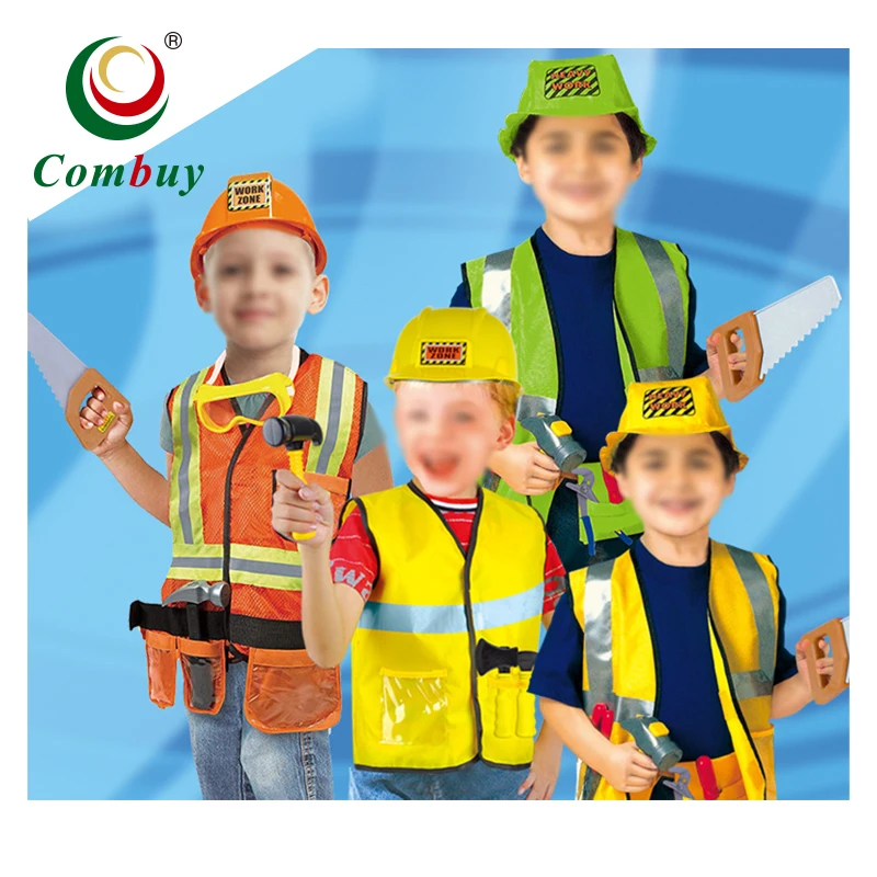 Рабочие Мальчики пожарный роль полиции притворяются что играют в костюмы
