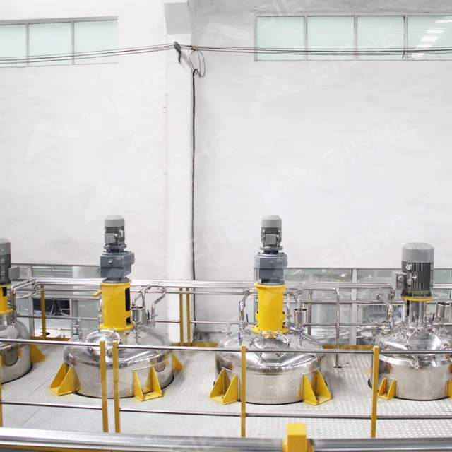 SIEHE Factory Customized Emulsion Acrylic Paint Production Line 1000L-30000L Water-based Paint Complete Paint Production Line