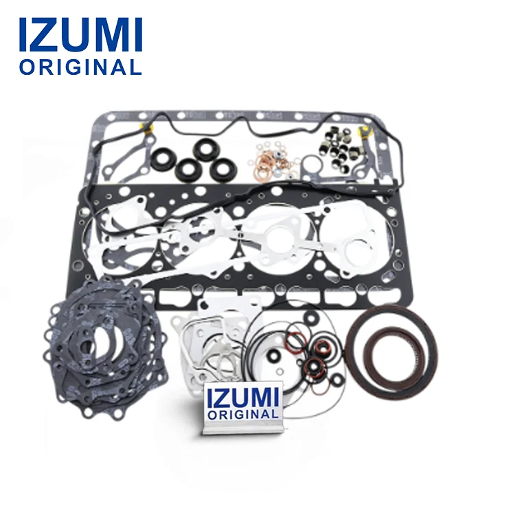 IZUMI ORIGINAL Overhaul Gasket Kit for Komatsu Engine S4D106-1FB S4D106-1FH Excavator Loader Bulldozer Grader