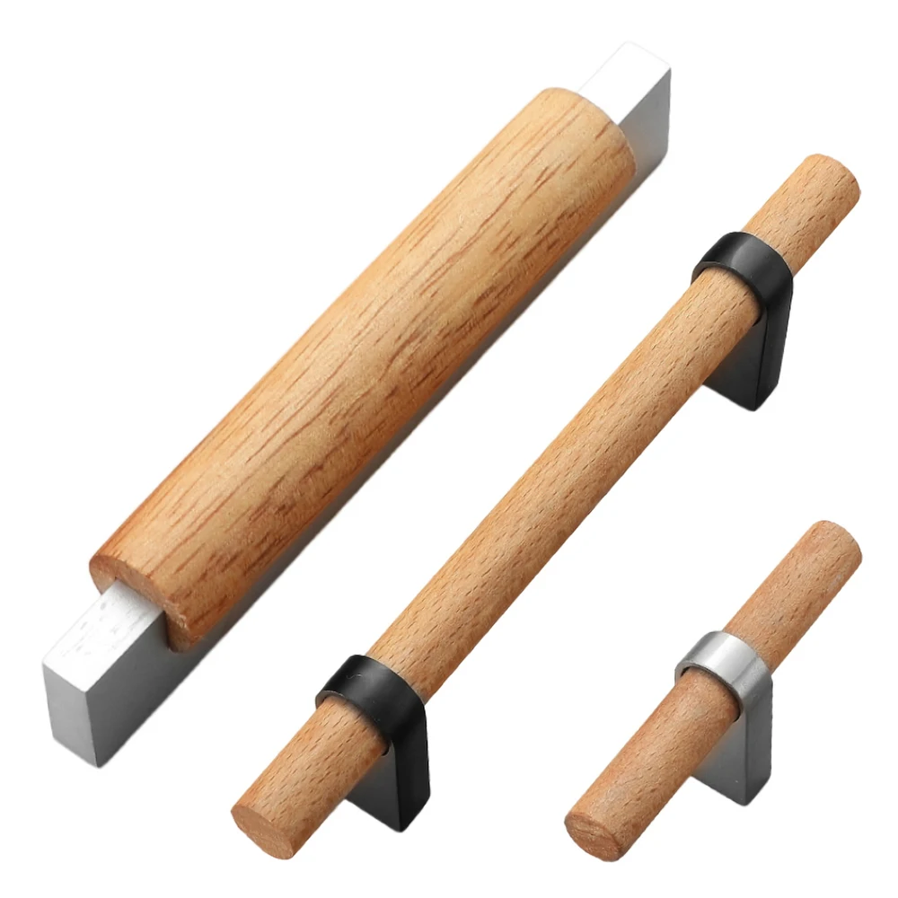 Wooden Furniture Pulls Knobs Bathroom Handles Gold Cupboard Bar