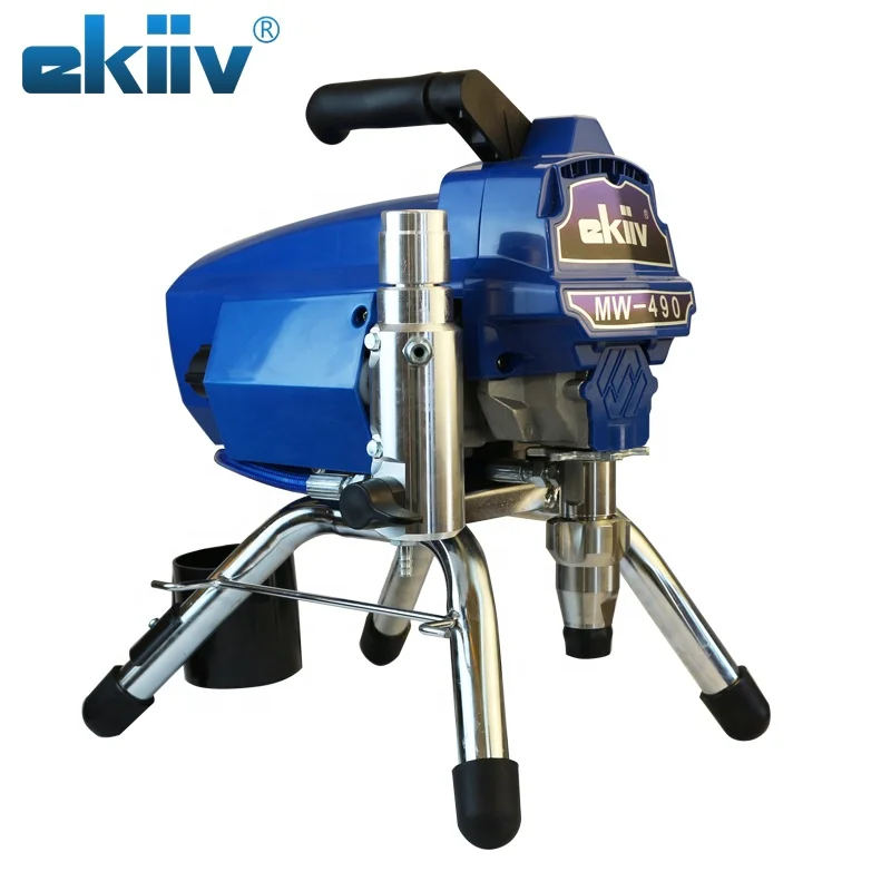 High Efficiency EKIIV 3.5L 3L 2.5L 2.7L 395 495 595 Large Flow Electric 220V 110V Airless Paint Sprayer with Piston Pump