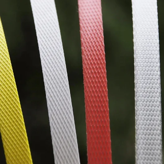 Custom High Strength 12mm Polypropylene Strapping Band  Embossed Plastic Strap Roll Print Logo Packing Strap for Logistics