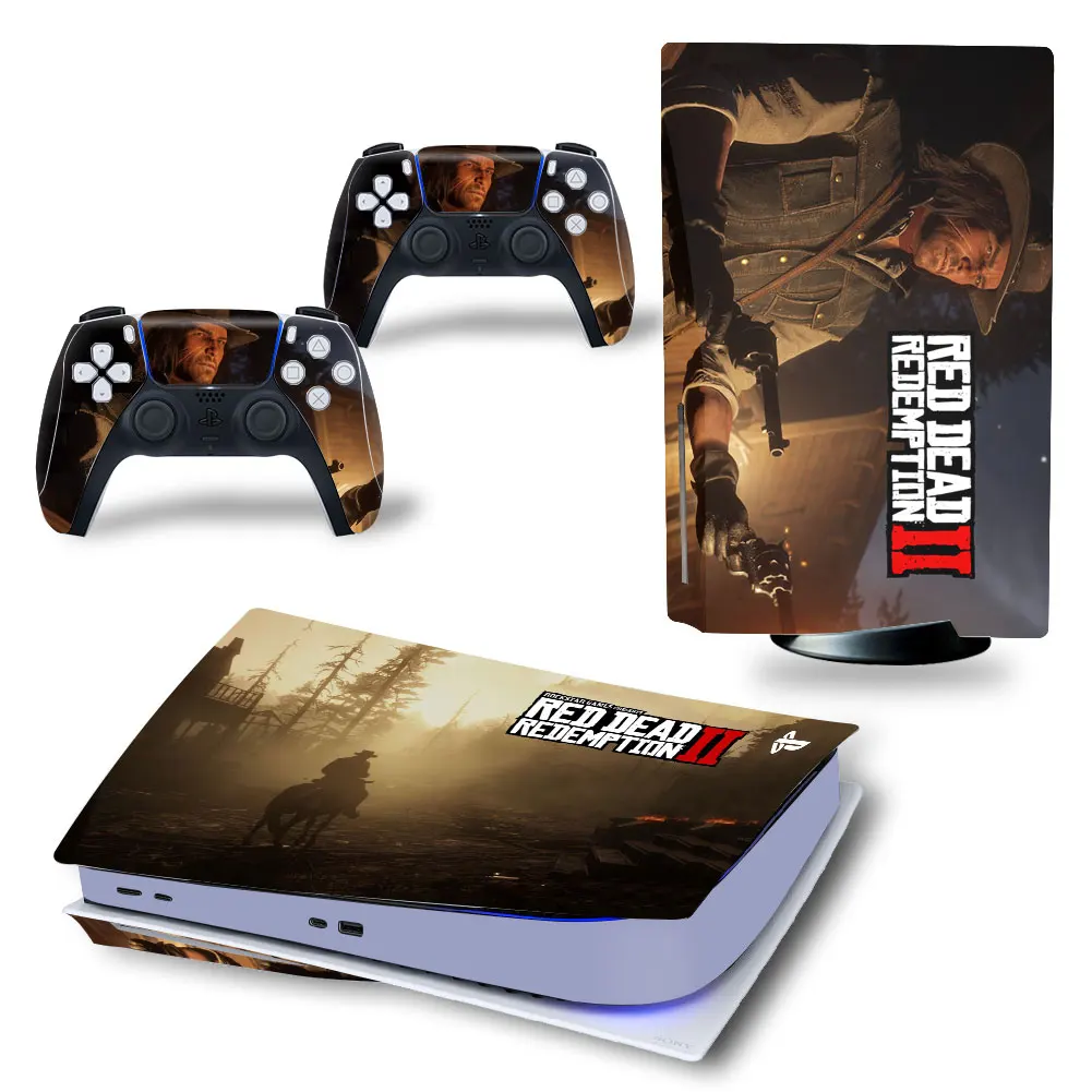 For Ps5 Anime Decal Skin Sticker 1 for Ps5 Mit Laufwerk Digital Edition Console Dualsense Wireless Controller for Ps5