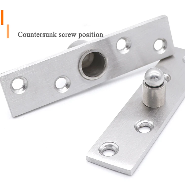 Pivot Hinges Rotating Hinge 360 Degree Stainless Steel Concealing ...