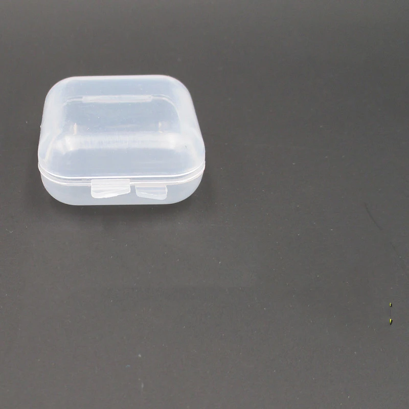 Small Plastic Storage Container Boxes Mini Clear Jewelry Earplugs