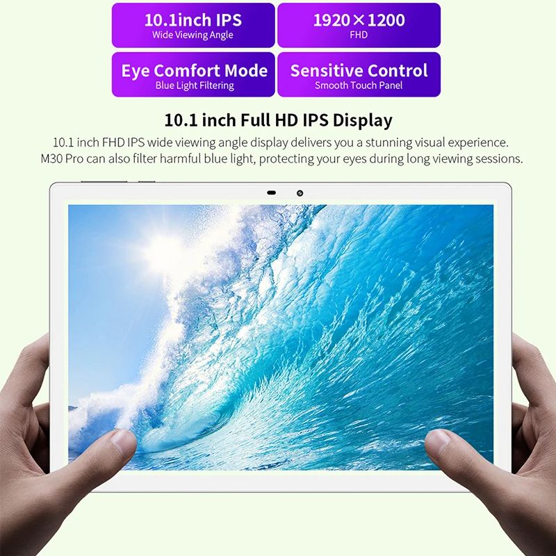 Teclast M30 Pro 10.1 Inch Android Tablet - 4GB RAM, 128GB ROM