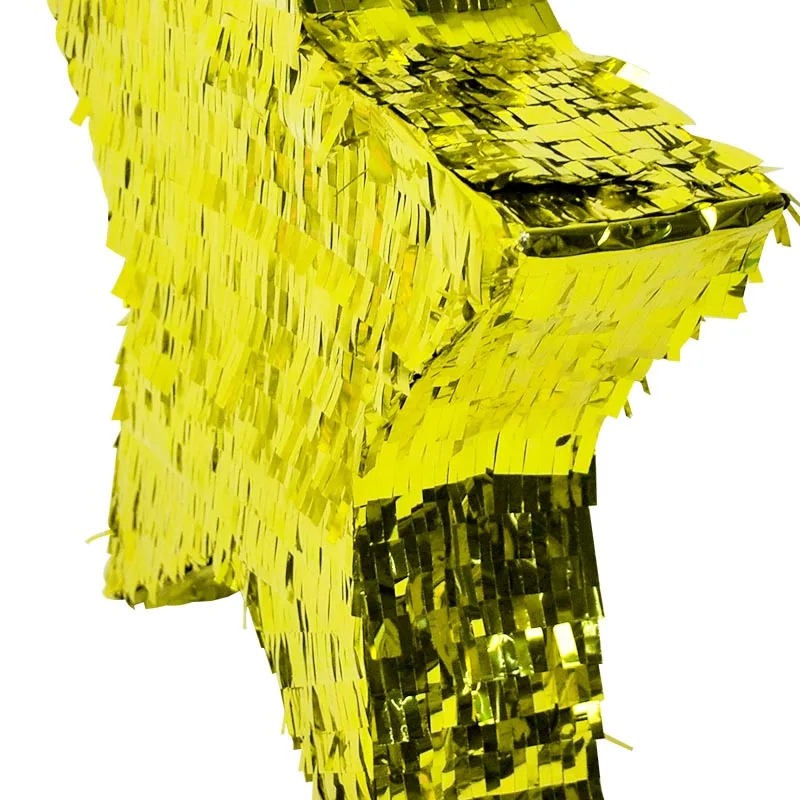 Piñata Étoile Dorée 44,5 X 42,5 X 9 Cm - Accessoire Fête Anniversaire