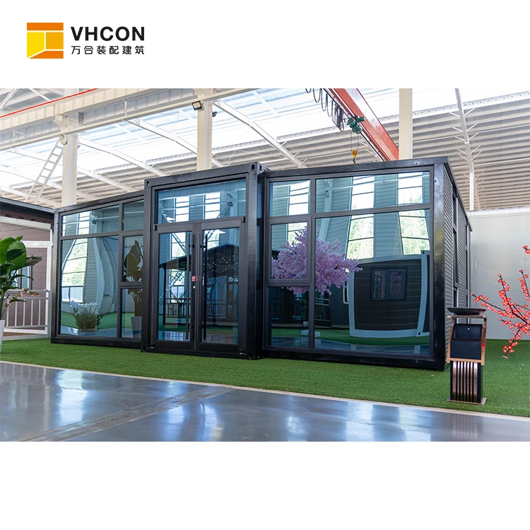 China Prefabricated 20Ft 40Ft Tiny Home 3 4 5 Bedroom Container House for Sale Expandable Mobile Foldable Container Prefab Home