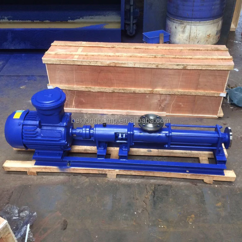 Stainless Steel Screw Pump Mud Progressive Cavity Pump Helical Rotor