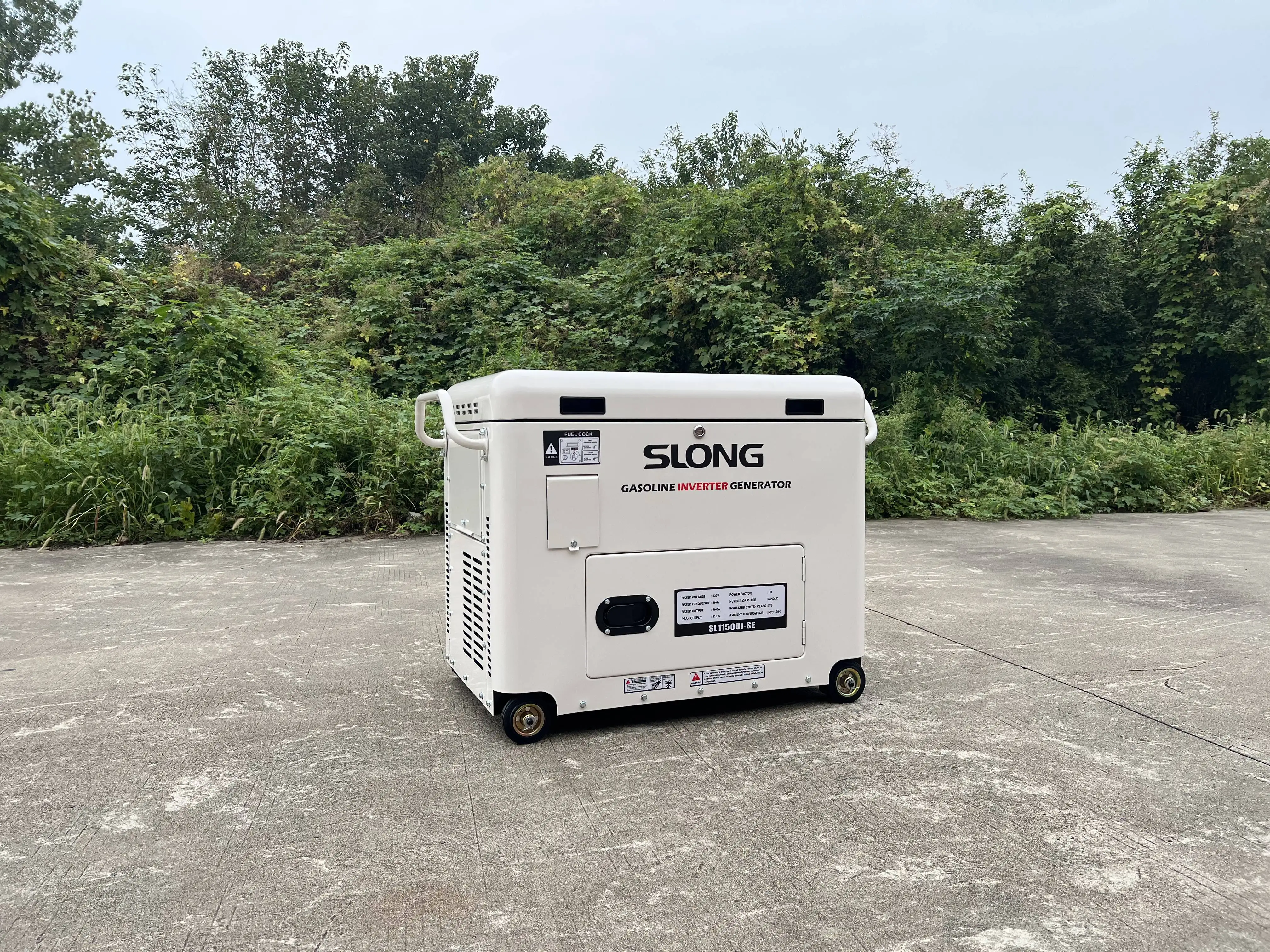 Slong 10kw Lpg Inverter Generator Silent Dual Fuel Inverter Generator 10kw Gasoline Inverter 9189