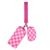 Rose pink plaid