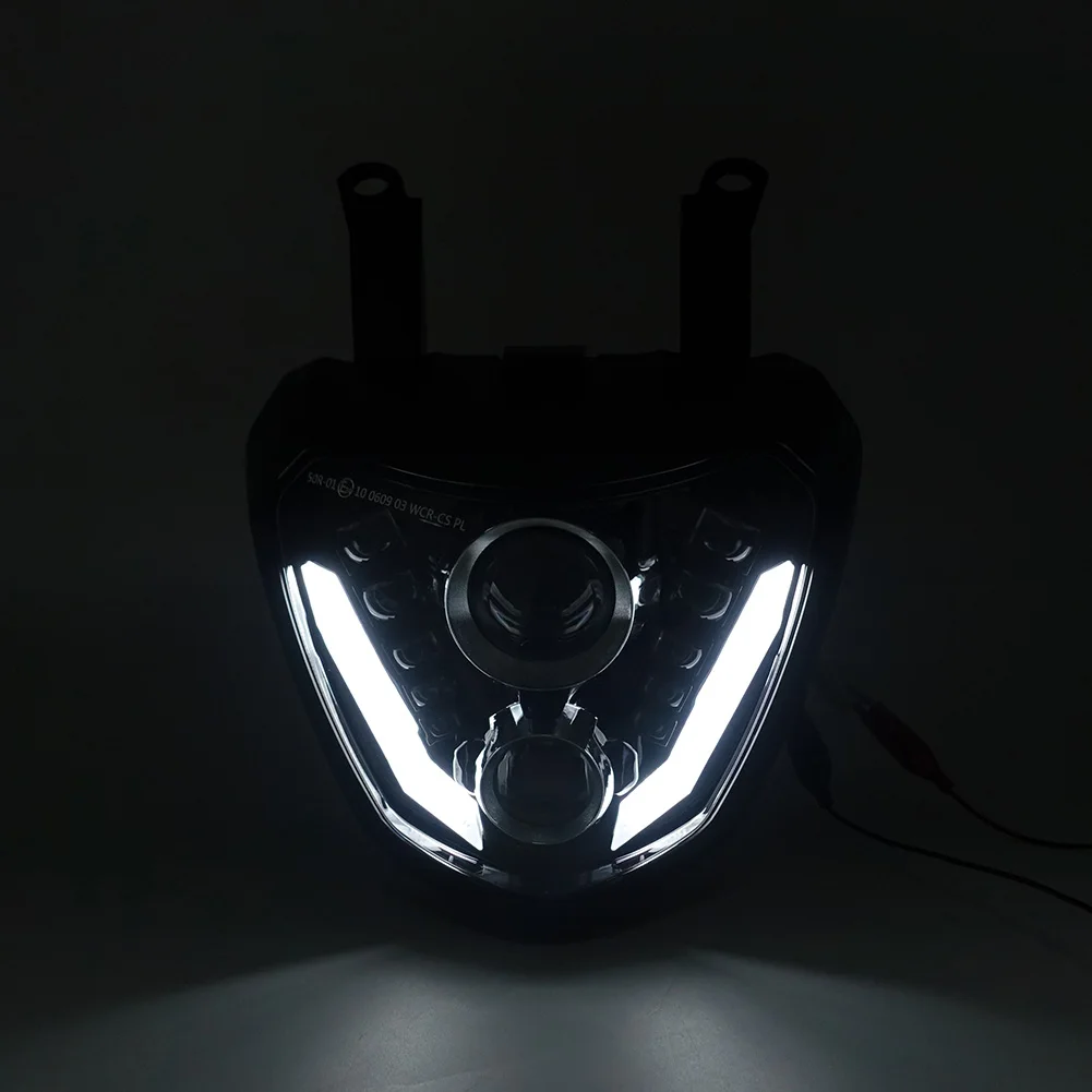 for Yamaha Parts 2014-2017 MT 07 FZ 07 Led Headlight Emark Approved for Yamaha MT07 MT-07 FZ-07 factory