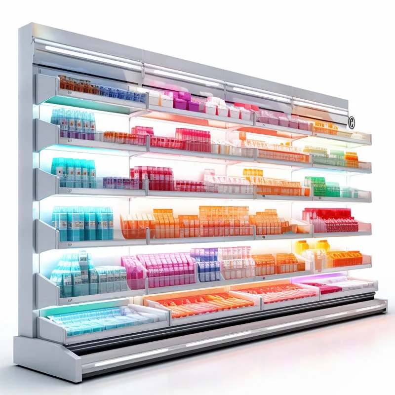 Ai Smart 2024 Commercial Shelves Storage Hanging Shelf Display Rack