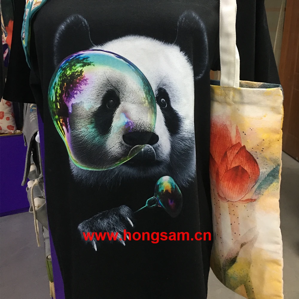 Good Color Fastness Digital Textile Pigment Printing Ink DTG Ink for Epson Starfire KM Printheads